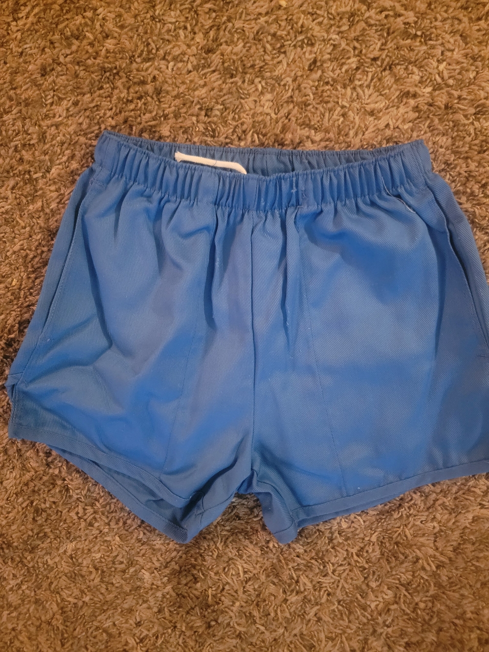 Men's 1970s vintage retro - Running Shorts Blue